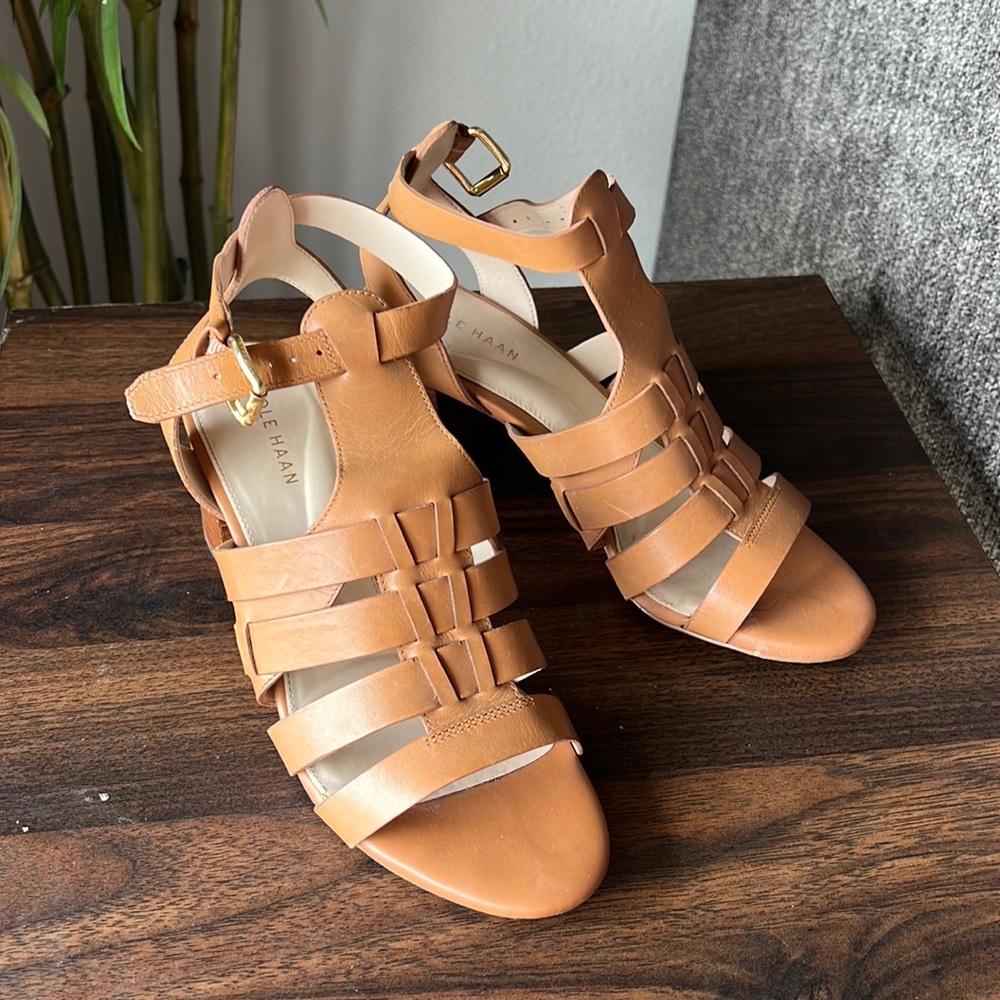 Cole Haan Open Toe Heels, Women’s Size 6